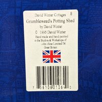 1990 David Winter The Bookbinder Bookends