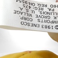 1983 Enesco Yellow Clown Doll