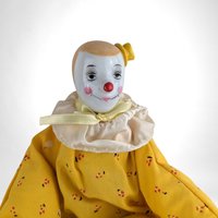 1983 Enesco Yellow Clown Doll