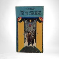Vintage 1973 The Lion, The Witch and The Wardrobe Paperback by C.S. Lewis, 10th Printing, Good Condition, Collectible