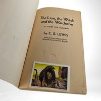 Vintage 1973 The Lion, The Witch and The Wardrobe Paperback by C.S. Lewis, 10th Printing, Good Condition, Collectible