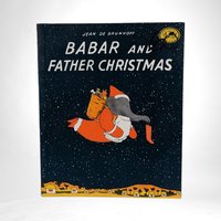 Vintage Babar and Father Christmas Book, Softcover