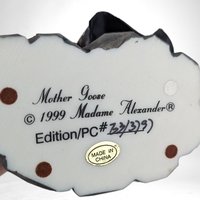 1999 Madame Alexander Mother Goose 6" Figurine