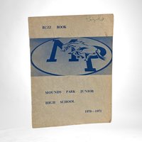 1970-1978 Mounds Park Jr. High School Yearbook | Vintage St. Paul Minnesota School Annual | 70s Nostalgia Memorabilia | Personal Gift