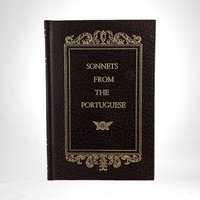 Vintage Sonnets From The Portuguese, Elizabeth Barrett Browning, Hardcover Book