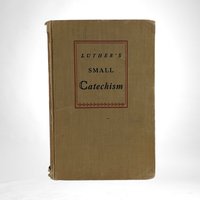 Luther's Small Catechism Hardcover Book
