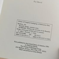 1980 Brambly Hedge Summer Story, Jill Barklem Hardcover Book