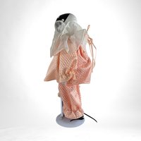 1989 The San Francisco Music Box Company Musical 12" Peirrot Clown Doll