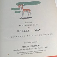 1967 Rudolph The Red-Nosed Reindeer Hardcover Book