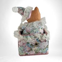 Westminster Vintage Wind Up Musical Kitten Music Box