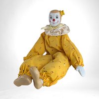 1983 Enesco Yellow Clown Doll