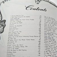 1944 Barber Shop Ballands Cole Edition Music Book