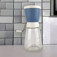 Vintage Federal Glass Nut Grinder, Orange or Blue Top, Your Choice