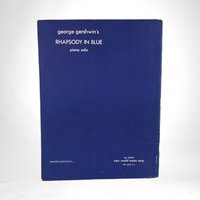 George Gershwin Rhapsody in Blue Music Book, Softcover