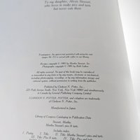 1985 Martha Stuart Pies and Tarts Cookbook, Hardcover