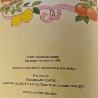 1995 A Treasury of Nursery Rhymes, Hardcover