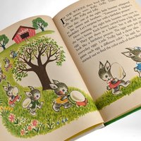 1953 A Surprise for Mrs. Bunny, Charlotte Steiner, Hardcover