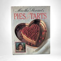 1985 Martha Stuart Pies and Tarts Cookbook, Hardcover