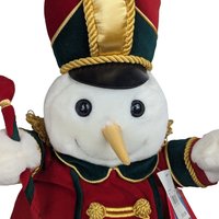 1999 Snowden Plush Band Leader Musical Snowman, Animated