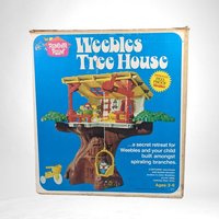 1975 Hasbro Romper Room Weebles Treehouse Playset