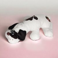 1985 Tonka Pound Puppy White with Dark Brown Spots