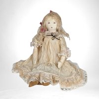 Vintage Handmade Rag Doll
