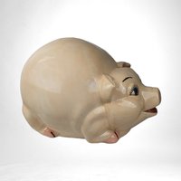 Vintage Large Ceramic Piggy Bank