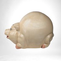 Vintage Large Ceramic Piggy Bank