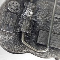 1986 Tennesse Dixie Siskiyou Metal Belt Buckle