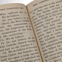 Antique My First Communion Prayer Book