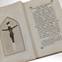 Antique My First Communion Prayer Book