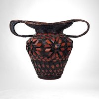 Vintage Japanese Ikebana Bamboo Vase