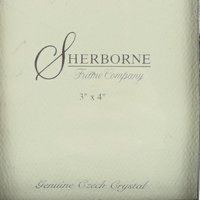 Vintage Sherborne Purple Enamel & Crystal Picture Frame | 3x4 Photo | Ornate Jeweled Frame | Victorian Style Home Decor