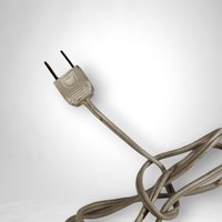 Hobnail Vintage Milk Glass Lamp