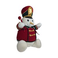 1999 Snowden Plush Band Leader Musical Snowman, Animated