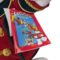 1999 Snowden Plush Band Leader Musical Snowman, Animated