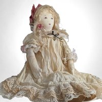 Vintage Handmade Rag Doll