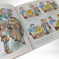 Vintage 1973 Mother Goose Book | Illustrated by Aurelius Battaglia | Classic Nursery Rhymes | 8x8 Softcover