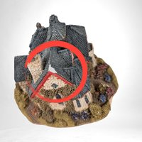 1987 Lilliput Lane Keepers Lodge, Chipped