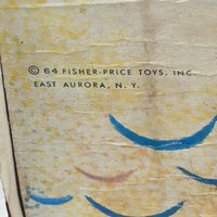 1964 Figher Price Mother Goose Pull Toy