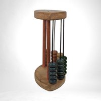 Vintage Wood Abacus Counting Toy