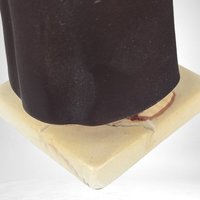 Vintage Goebel Saint Anthony with Jesus Figurine, Repaired