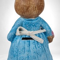 Vintage Ceramic Easter Bunny Bank