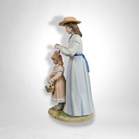 Homco Woman and Child Figurine 1478