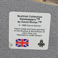 RESERVED - do not buy 1988 David Winter Scottish Collection Gatekeepers House (5")