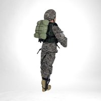 1990s Hasbro GI Joe Action Figure Camo Outfit with Accessories