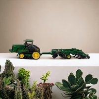 Vintage ERTL John Deere Tractor and Mulcher Set | Collectible Die-Cast Toy | Perfect for Farm Toy Enthusiasts