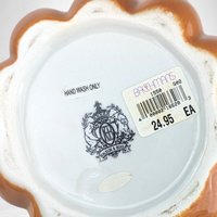 Vintage Kaldun & Bogle Ceramic Pumpkin Teapot