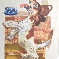 Set of 3 Vintage Playskool Dog Puzzles