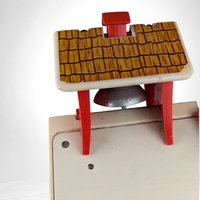Vintage Fisher-Price Schoolhouse 923 | Nostalgic Playset with Flaws | 70s Toy |  Restoration Project